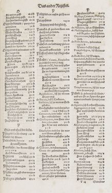 Image of the Page - Register II - 19 - in Artzney Buch