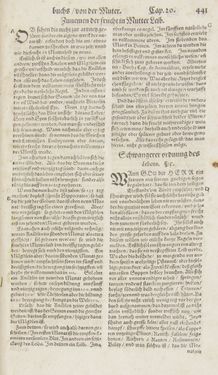 Image of the Page - 441 - in Artzney Buch