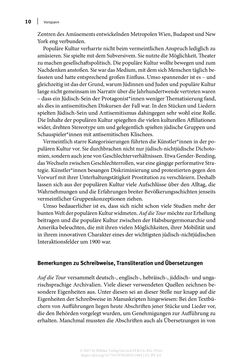 Image of the Page - 10 - in Auf die Tour! - Jüdinnen und Juden in Singspielhalle, Kabarett und Varieté