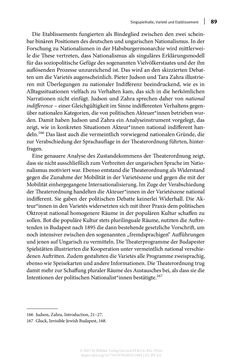 Image of the Page - 89 - in Auf die Tour! - Jüdinnen und Juden in Singspielhalle, Kabarett und Varieté