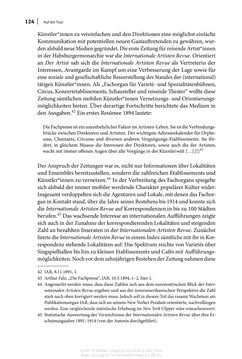 Bild der Seite - 124 - in Auf die Tour! - Jüdinnen und Juden in Singspielhalle, Kabarett und Varieté