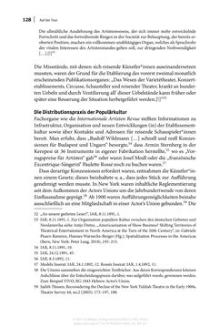 Bild der Seite - 128 - in Auf die Tour! - Jüdinnen und Juden in Singspielhalle, Kabarett und Varieté