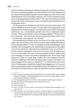 Image of the Page - 138 - in Auf die Tour! - Jüdinnen und Juden in Singspielhalle, Kabarett und Varieté