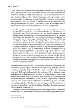 Image of the Page - 140 - in Auf die Tour! - Jüdinnen und Juden in Singspielhalle, Kabarett und Varieté