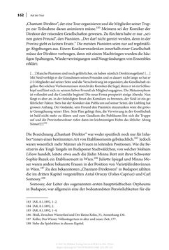 Image of the Page - 162 - in Auf die Tour! - Jüdinnen und Juden in Singspielhalle, Kabarett und Varieté