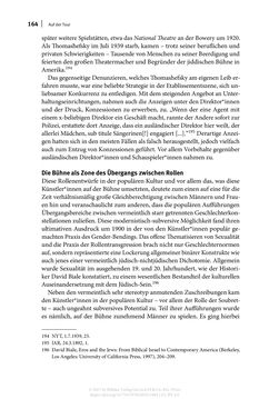 Image of the Page - 164 - in Auf die Tour! - Jüdinnen und Juden in Singspielhalle, Kabarett und Varieté