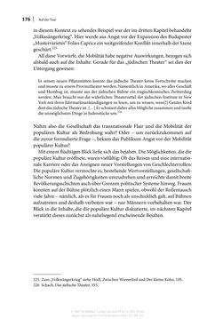 Bild der Seite - 176 - in Auf die Tour! - Jüdinnen und Juden in Singspielhalle, Kabarett und Varieté