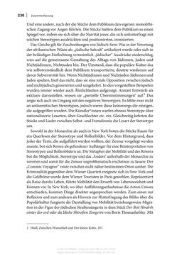Image of the Page - 230 - in Auf die Tour! - Jüdinnen und Juden in Singspielhalle, Kabarett und Varieté