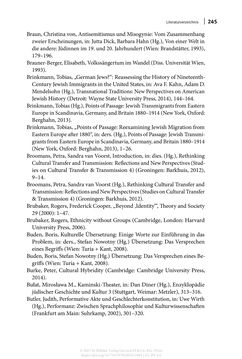 Image of the Page - 245 - in Auf die Tour! - Jüdinnen und Juden in Singspielhalle, Kabarett und Varieté