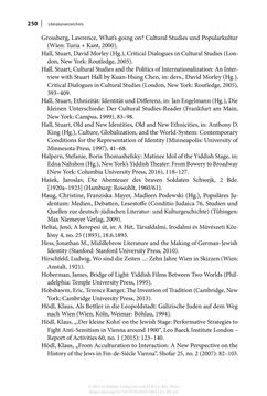 Image of the Page - 250 - in Auf die Tour! - Jüdinnen und Juden in Singspielhalle, Kabarett und Varieté