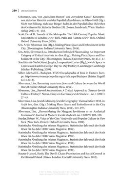Image of the Page - 260 - in Auf die Tour! - Jüdinnen und Juden in Singspielhalle, Kabarett und Varieté