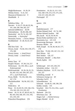 Image of the Page - 269 - in Auf die Tour! - Jüdinnen und Juden in Singspielhalle, Kabarett und Varieté