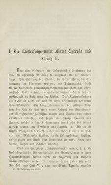 Bild der Seite - (000011) - in Die Aufhebung der Klöster in Innerösterreich - 1782-1790