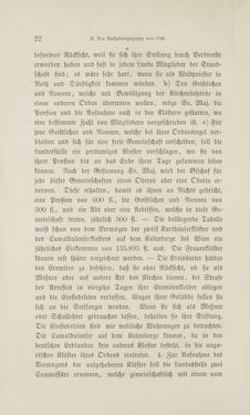 Image of the Page - 22 - in Die Aufhebung der Klöster in Innerösterreich - 1782-1790