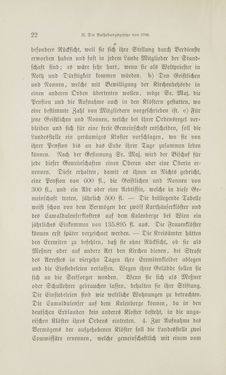 Bild der Seite - 22 - in Die Aufhebung der Klöster in Innerösterreich - 1782-1790