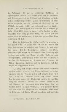 Bild der Seite - 39 - in Die Aufhebung der Klöster in Innerösterreich - 1782-1790