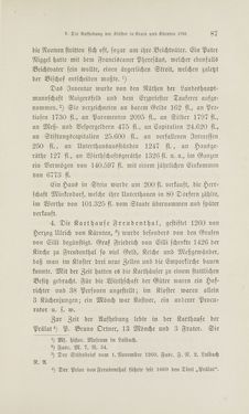 Bild der Seite - 87 - in Die Aufhebung der Klöster in Innerösterreich - 1782-1790