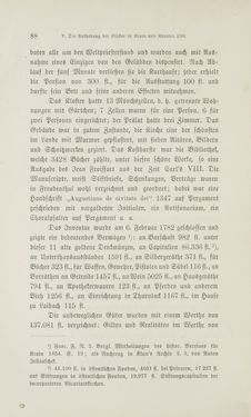Bild der Seite - 88 - in Die Aufhebung der Klöster in Innerösterreich - 1782-1790