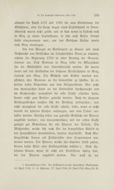 Bild der Seite - 105 - in Die Aufhebung der Klöster in Innerösterreich - 1782-1790