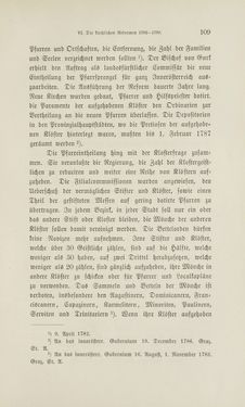 Bild der Seite - 109 - in Die Aufhebung der Klöster in Innerösterreich - 1782-1790