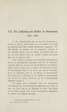 Bild der Seite - 113 - in Die Aufhebung der Klöster in Innerösterreich - 1782-1790