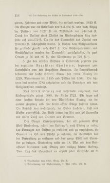 Bild der Seite - 116 - in Die Aufhebung der Klöster in Innerösterreich - 1782-1790