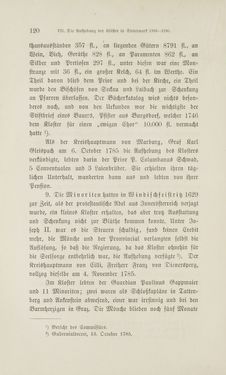 Bild der Seite - 120 - in Die Aufhebung der Klöster in Innerösterreich - 1782-1790