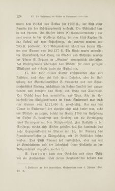 Image of the Page - 128 - in Die Aufhebung der Klöster in Innerösterreich - 1782-1790