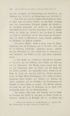 Image of the Page - 148 - in Die Aufhebung der Klöster in Innerösterreich - 1782-1790