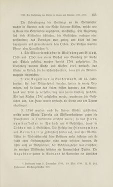 Image of the Page - 155 - in Die Aufhebung der Klöster in Innerösterreich - 1782-1790
