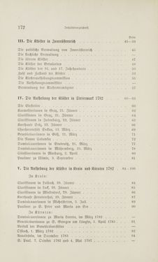Bild der Seite - 172 - in Die Aufhebung der Klöster in Innerösterreich - 1782-1790