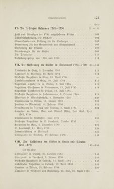 Bild der Seite - 173 - in Die Aufhebung der Klöster in Innerösterreich - 1782-1790