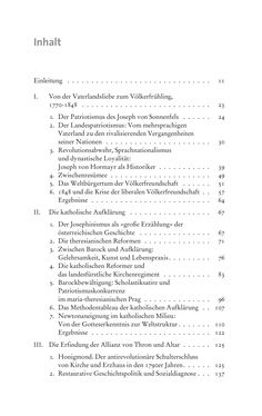 Image of the Page - (000005) - in Aufklärung habsburgisch - Staatsbildung, Wissenskultur und Geschichtspolitik in Zentraleuropa 1750–1850