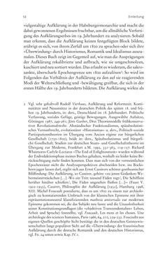 Bild der Seite - 12 - in Aufklärung habsburgisch - Staatsbildung, Wissenskultur und Geschichtspolitik in Zentraleuropa 1750–1850