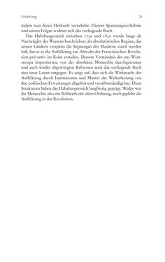 Bild der Seite - 21 - in Aufklärung habsburgisch - Staatsbildung, Wissenskultur und Geschichtspolitik in Zentraleuropa 1750–1850