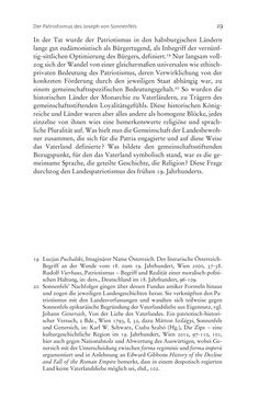 Image of the Page - 29 - in Aufklärung habsburgisch - Staatsbildung, Wissenskultur und Geschichtspolitik in Zentraleuropa 1750–1850