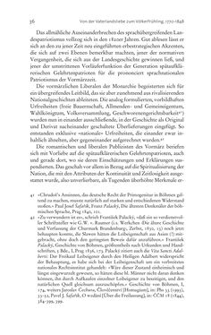 Image of the Page - 36 - in Aufklärung habsburgisch - Staatsbildung, Wissenskultur und Geschichtspolitik in Zentraleuropa 1750–1850