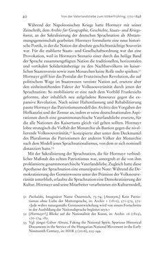 Bild der Seite - 40 - in Aufklärung habsburgisch - Staatsbildung, Wissenskultur und Geschichtspolitik in Zentraleuropa 1750–1850