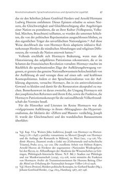 Bild der Seite - 41 - in Aufklärung habsburgisch - Staatsbildung, Wissenskultur und Geschichtspolitik in Zentraleuropa 1750–1850