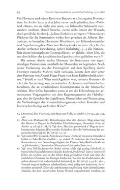 Bild der Seite - 44 - in Aufklärung habsburgisch - Staatsbildung, Wissenskultur und Geschichtspolitik in Zentraleuropa 1750–1850