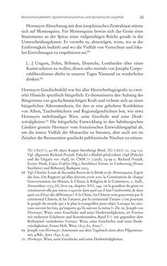 Bild der Seite - 45 - in Aufklärung habsburgisch - Staatsbildung, Wissenskultur und Geschichtspolitik in Zentraleuropa 1750–1850