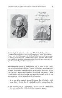 Bild der Seite - 47 - in Aufklärung habsburgisch - Staatsbildung, Wissenskultur und Geschichtspolitik in Zentraleuropa 1750–1850