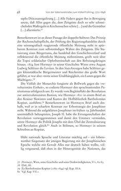 Image of the Page - 48 - in Aufklärung habsburgisch - Staatsbildung, Wissenskultur und Geschichtspolitik in Zentraleuropa 1750–1850