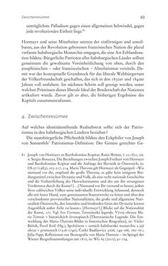 Image of the Page - 49 - in Aufklärung habsburgisch - Staatsbildung, Wissenskultur und Geschichtspolitik in Zentraleuropa 1750–1850