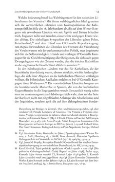 Image of the Page - 53 - in Aufklärung habsburgisch - Staatsbildung, Wissenskultur und Geschichtspolitik in Zentraleuropa 1750–1850