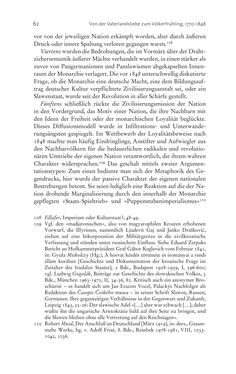 Image of the Page - 62 - in Aufklärung habsburgisch - Staatsbildung, Wissenskultur und Geschichtspolitik in Zentraleuropa 1750–1850