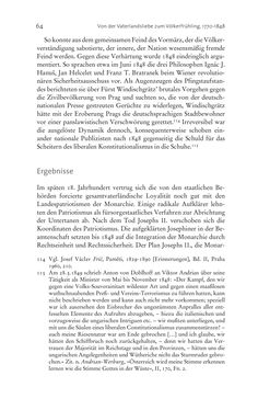 Bild der Seite - 64 - in Aufklärung habsburgisch - Staatsbildung, Wissenskultur und Geschichtspolitik in Zentraleuropa 1750–1850