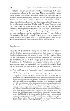 Image of the Page - 64 - in Aufklärung habsburgisch - Staatsbildung, Wissenskultur und Geschichtspolitik in Zentraleuropa 1750–1850