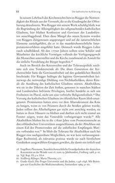 Bild der Seite - 88 - in Aufklärung habsburgisch - Staatsbildung, Wissenskultur und Geschichtspolitik in Zentraleuropa 1750–1850