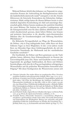 Bild der Seite - 100 - in Aufklärung habsburgisch - Staatsbildung, Wissenskultur und Geschichtspolitik in Zentraleuropa 1750–1850